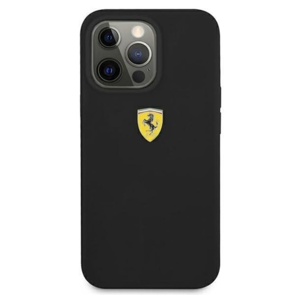 Ferrari iPhone 13 Pro Max Cover Silikone - Sort
