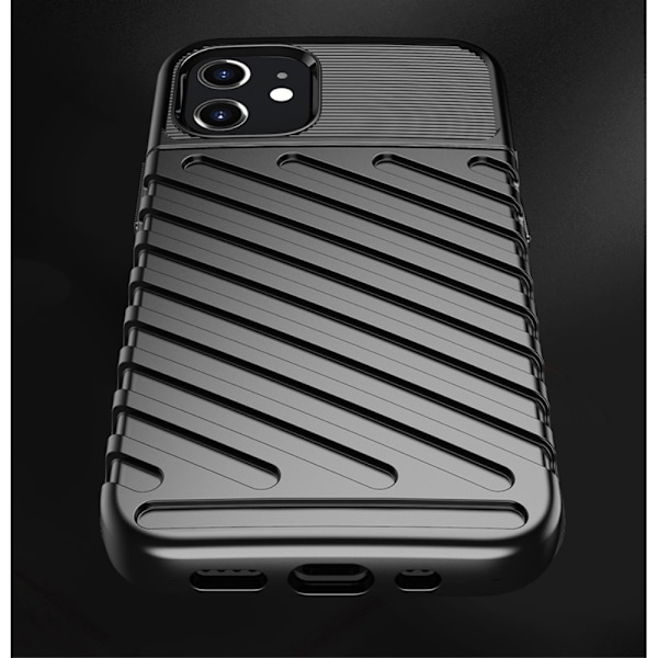 Thunder Twill Texture Skal iPhone 12 Mini - Blå Blå