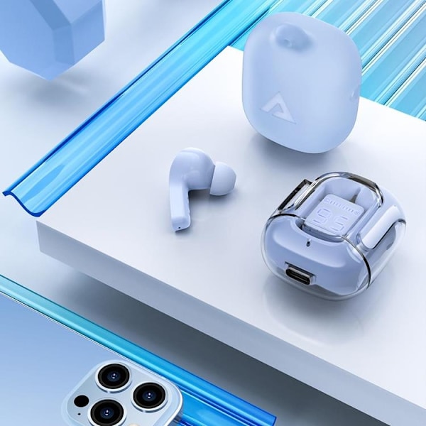Acefast In-ear Trådlösa Hörlurar TWS Bluetooth - Ljusblå