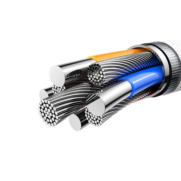 Joyroom S-A51 3A USB-A - Lightning Kabel 1.2m - Ljusgrå Grå