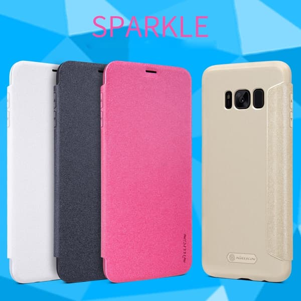 Nillkin Sparkle Mobilcover til Samsung Galaxy S8 Plus - Sort Black
