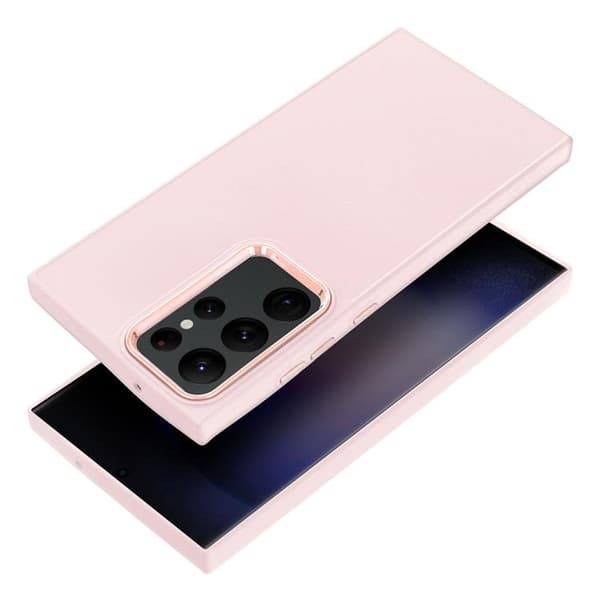 Mobilskal till Galaxy S23 Ultra Frame - Rosa Rosa