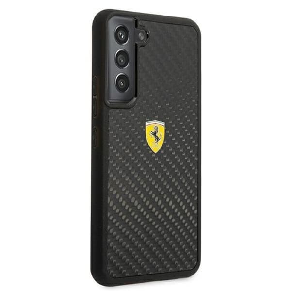 Ferrari On Track Real Carbon Skal Galaxy S22 Plus - Sort Black