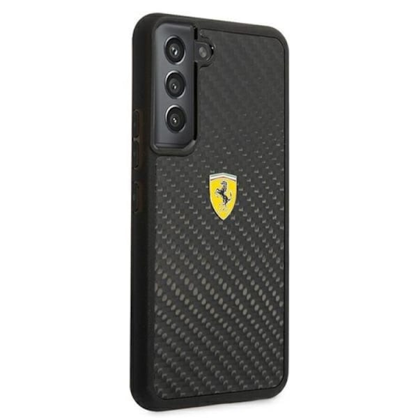 Ferrari On Track Real Carbon Skal Galaxy S22 Plus - Svart Svart
