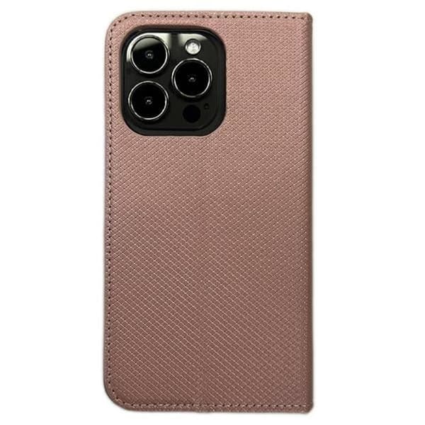 iPhone 14/13 Pung Taske Smart Magnet - Rødguld