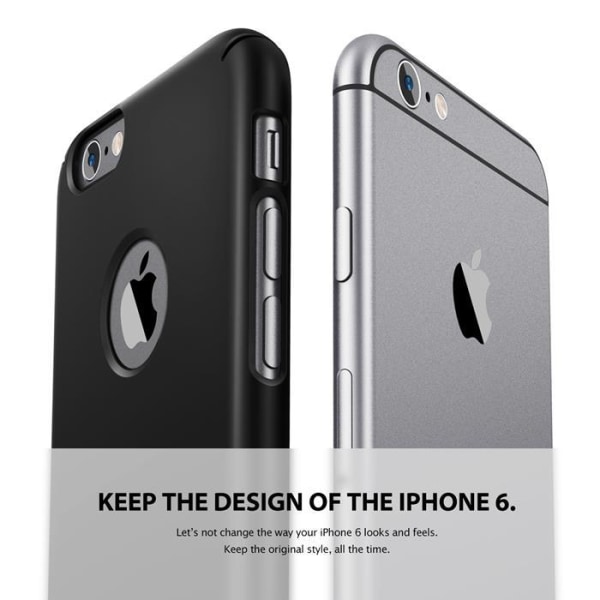Ringke Logo-Cut Slim Dual Coated Skal till Apple iPhone 6 / 6S