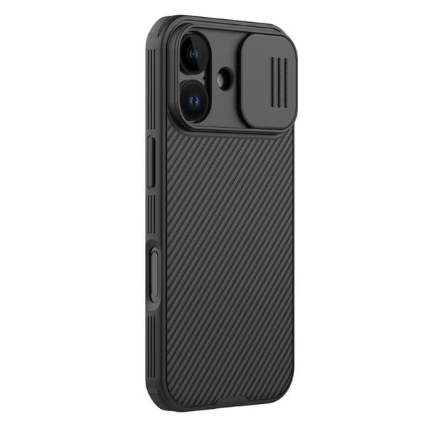 NILLKIN Camshield Pro Mobilskal till iPhone 17 MagSafe TPU + PC Svart