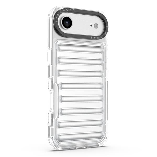 Mobilskal till iPhone Air Stripe Design Detachable - Transparent Transparent