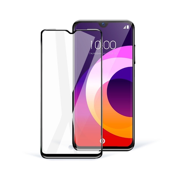 5D Härdat Glas Skärmskydd till Samsung Galaxy S21 Plus Svart Svart