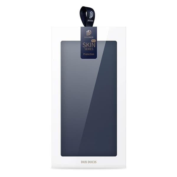 DUX DUCIS Skin Pro iPhone 16 Pro Max Plånboksfodral PU Läder - Blå Blå