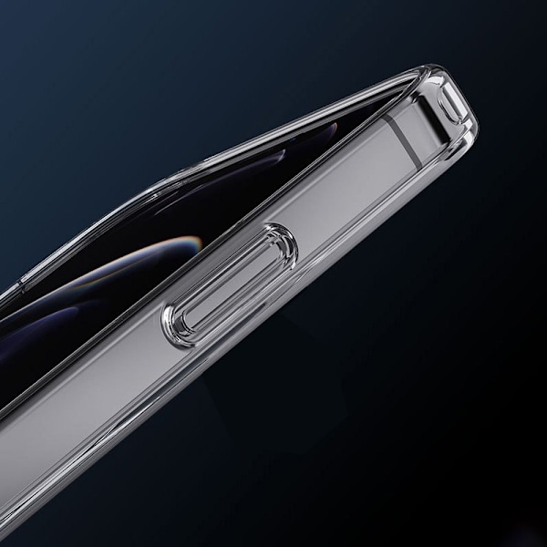 iPhone 13 Pro Max Skal Clear Magsafe Hårdplast Transparant