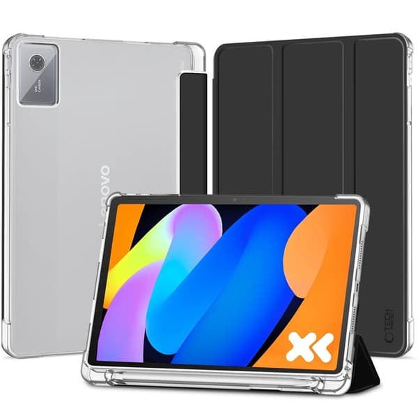 Tech-Protect Lenovo Idea Tab Fodral Hybrid - Svart Svart