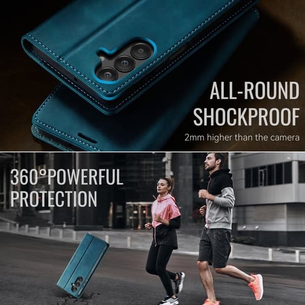 CASEME 033 Mobilskal till Samsung Galaxy A16 5G RFID Skydd Grön
