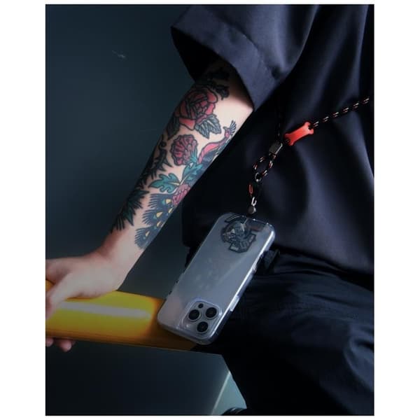 Skinarma Universal Lanyard Adapter Ekho - Grå Grå