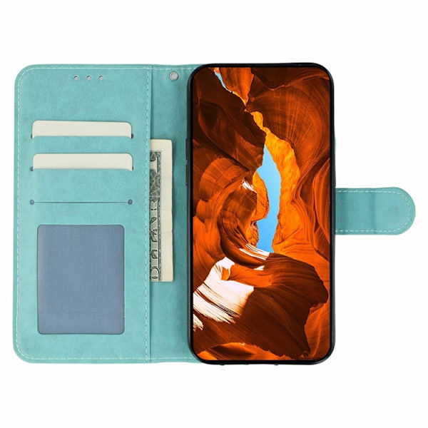 OnePlus 15 5G Plånboksfodral PU Läder Grön