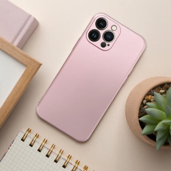 Telefontaske til iPhone Air Metallic - Lyserød Rosa