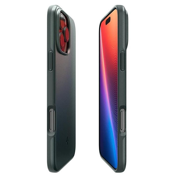 Spigen Mobilskal till iPhone 16 Pro Max MagSafe Thin Fit - Grön Grön