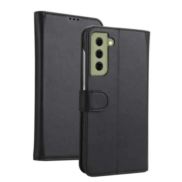 Samsung Wallet Case Galaxy S21 FE - Sort Black