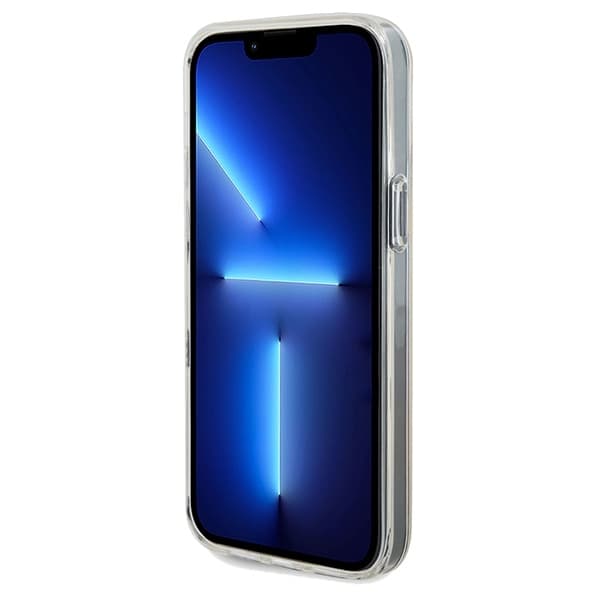 Guess Mobilskal till iPhone 13 Pro/13 MagSafe Faceted Mirror - Silver