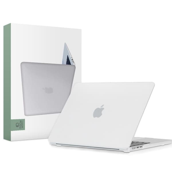 Tech-Protect Macbook Air 13.6" M2 2022 Skal Smartshell - Matte Clear Transparent