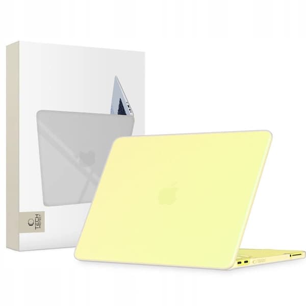 Tech-Protect Fodral För Macbook Neo 13 (2026) Smart Shell - Matte Clear Transparent