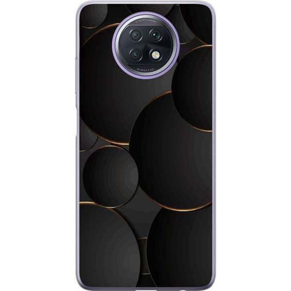 Telefontaske til Xiaomi Redmi Note 9T med luksus cirkler