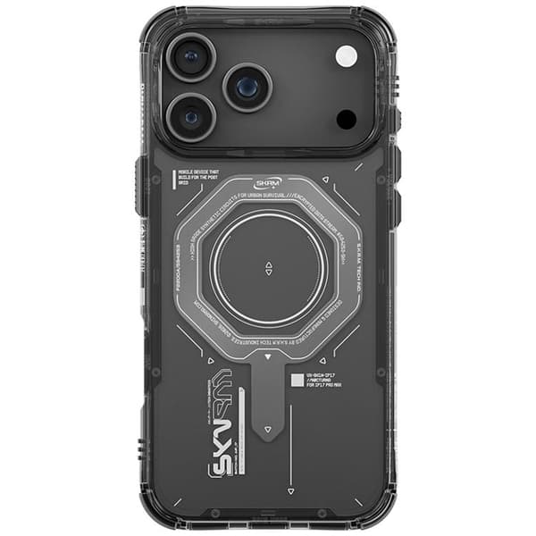 Skinarma Telefontaske til iPhone 17 Pro Max MagSafe Magma - Grafit Grå