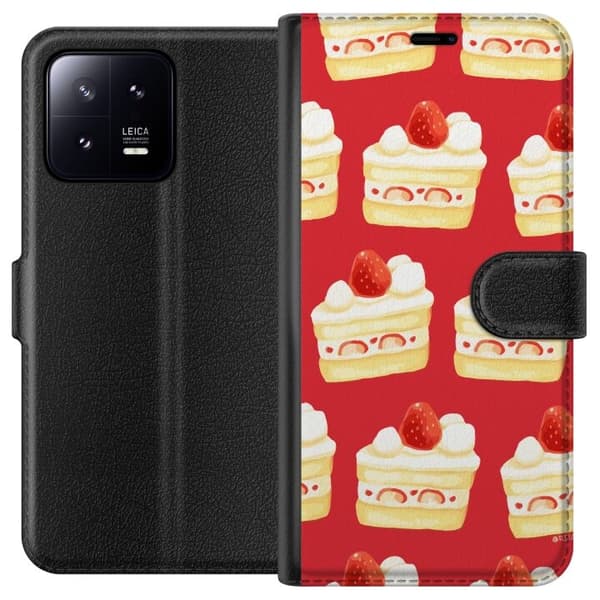 Plånboksfodral till Xiaomi 13 med Tårta