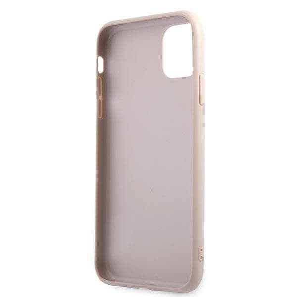 Guess Telefontaske til iPhone 11/Xr MagSafe 4G Stripe Collection - Lyserød
