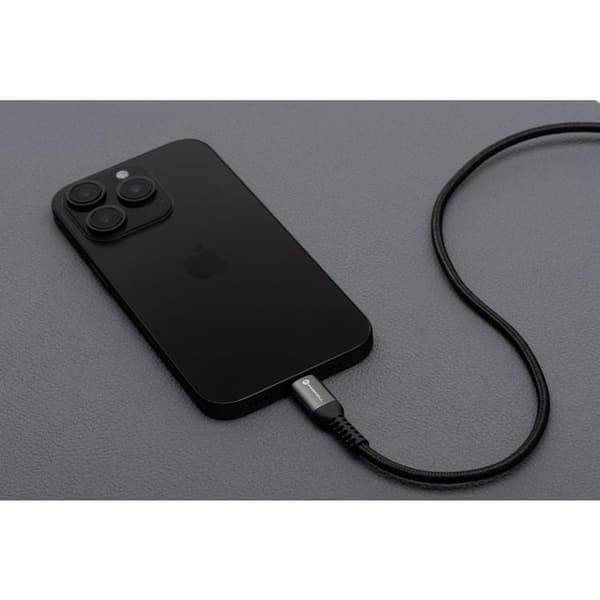 Forcell USB-C till USB-C kabel 100W 3m QC4.0 PD 5A Cafule - Svart Svart