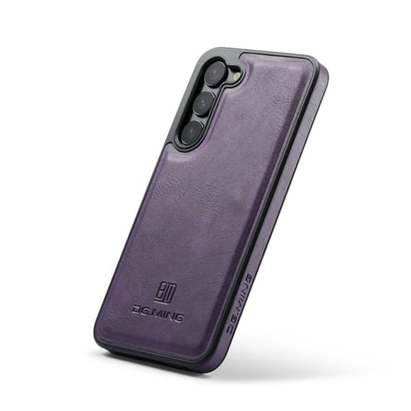 DG.MING Mobilskal till Samsung Galaxy S22 5G PU Läder Lila