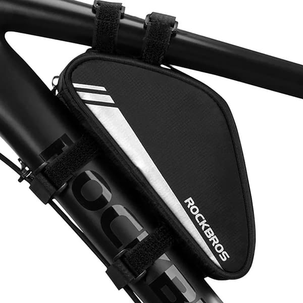 Rockbros B55-BK Cykeltaske Til Ramme 0.7 L - Sort Svart