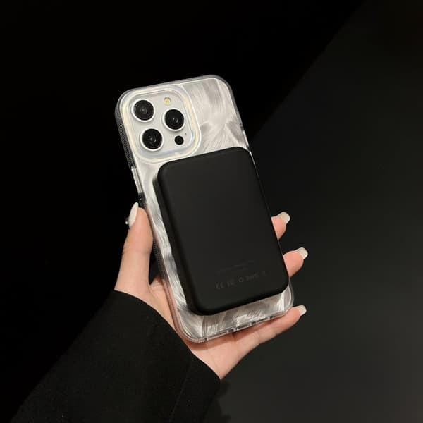 XUNDD Mobilskal till iPhone 14 Pro Max TPU+Acrylic MagSafe - Vit