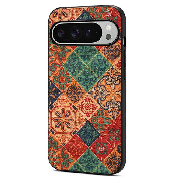 Mobilskal till Google Pixel 10 Pro XL Flower Print - Vinter/blå Blå