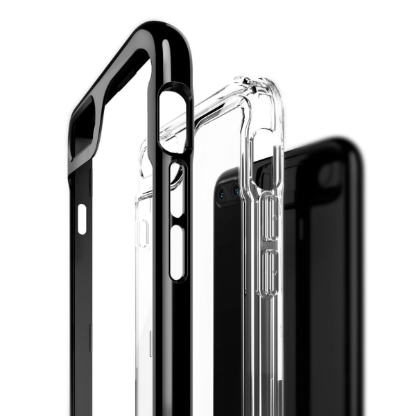Caseology Skyfall Cover til Apple iPhone 7 Plus - Jet Black