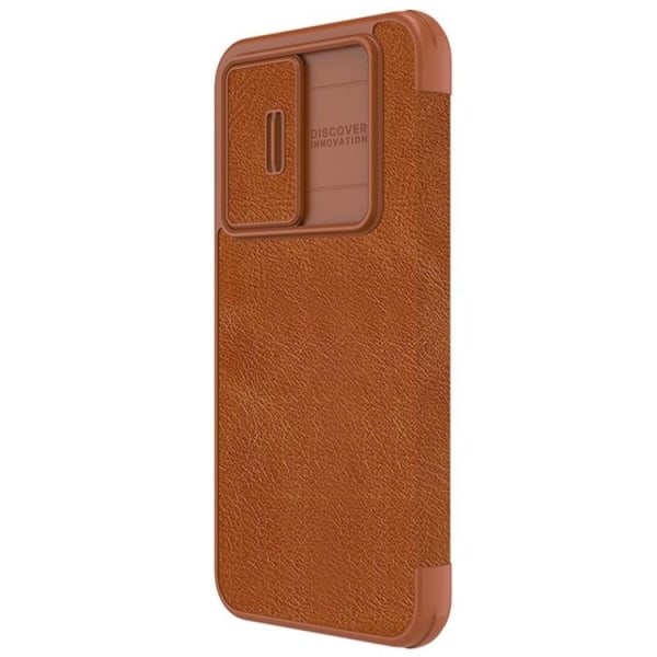 Nillkin Galaxy A54 5G Plånboksfodral Qin Läder Pro - Brun