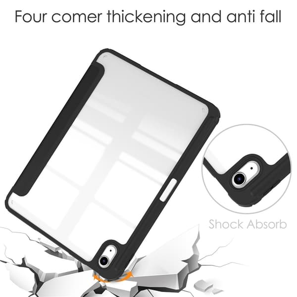 iPad 10.9 (2022) Fodral Shockproof - Svart