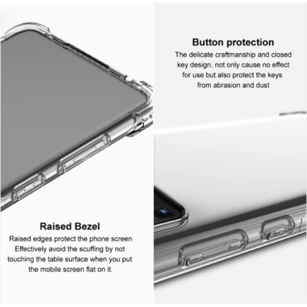 IMAK Google Pixel 7 Pro Skal Drop-Proof TPU - Clear Transparent