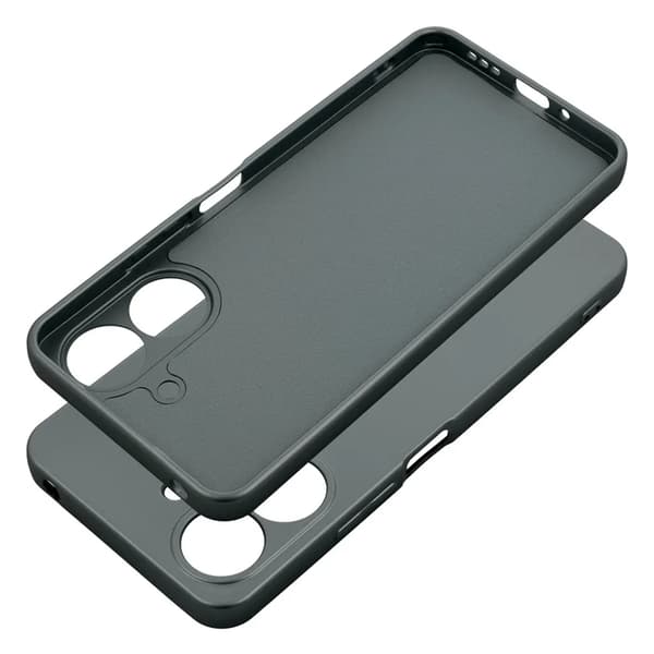 Telefontaske til Xiaomi Redmi 13C/Poco C65 Metallic - Grå Grå