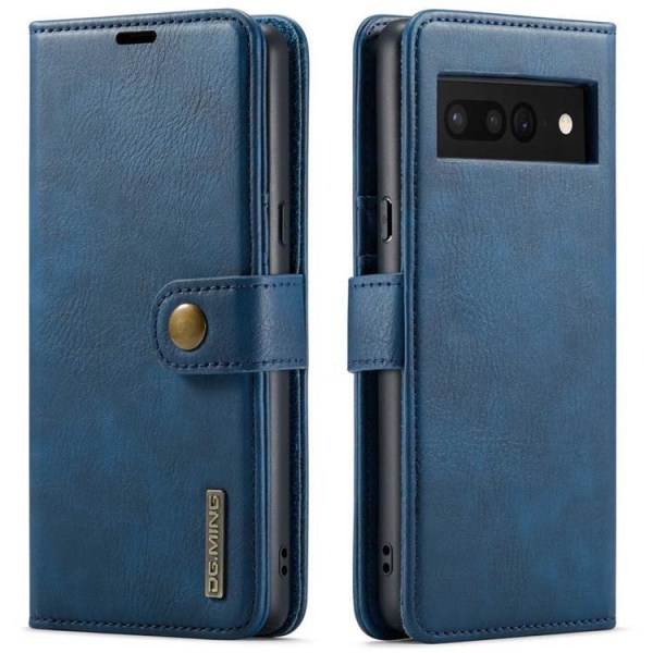 DG.MING Google Pixel 7 Pro Wallet Case Aftagelig 2-i1 Ægte l