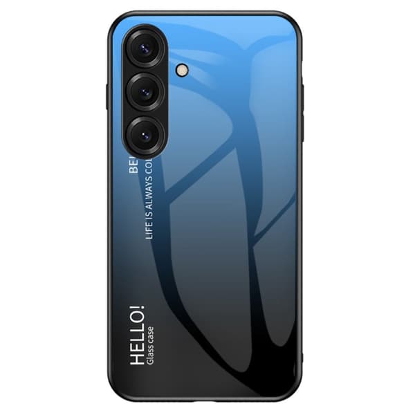 Mobilskal för Samsung Galaxy S26 Plus Anti-Scratch PC + TPU - Gradient Blå Svart