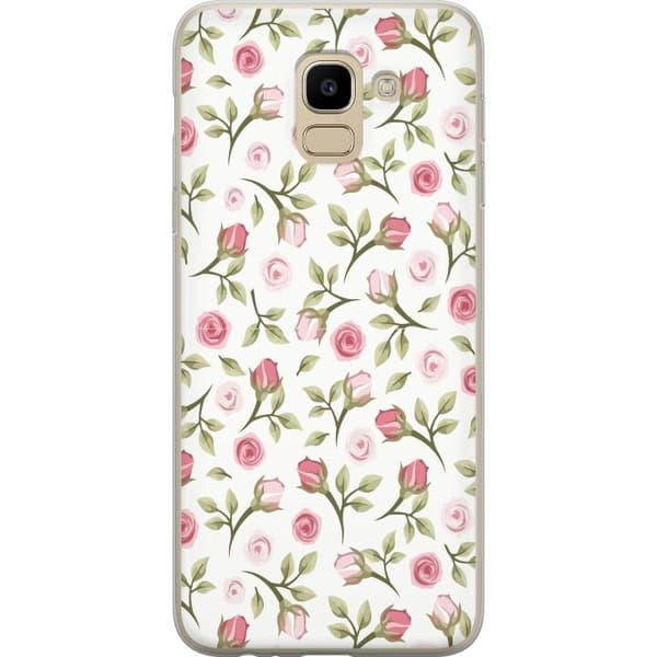 Mobilcover til Samsung Galaxy J6 med Blomstret