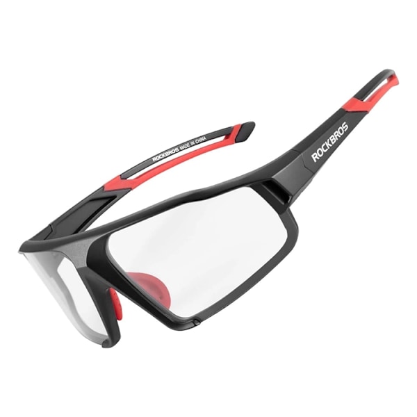 Rockbros SP216BL Photochromic UV400 Cykelglasögon - Röd