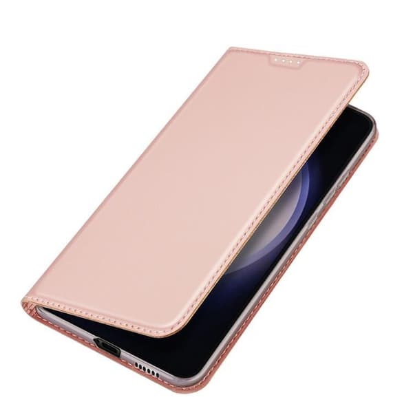 DUX DUCIS Skin Pro Galaxy S24 Plus Plånboksfodral med Flap - Rosa Rosa