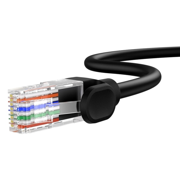 Baseus Cat 5 RJ-45 Ethernet-kabel 1000 Mb/s 10 m - Sort