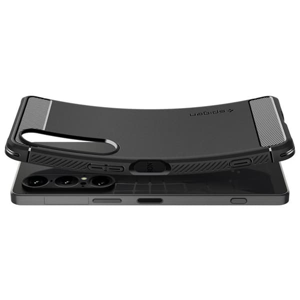 Telefontaske til Sony Xperia 1 VII Rugged Armor - Mat Sort Svart
