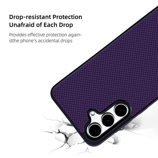 EYCASE Mobilskal för Samsung Galaxy S26 Plus Magnetiskt TPU - Mörklila