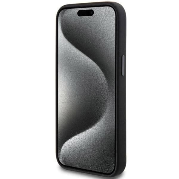 AMG iPhone 15/14/13 Mobilskal MagSafe Silikon Store Rhombuser Black