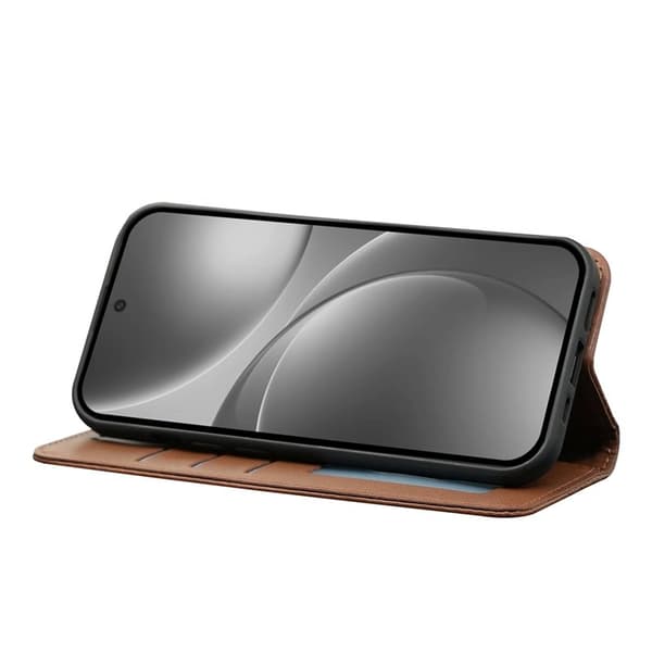 Oppo Find X9 Pro 5G Plånboksfodral Konstläder Mönster - Brun