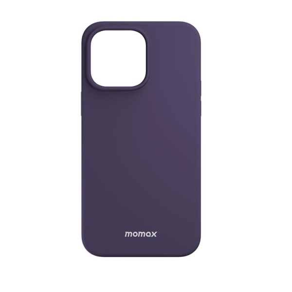 MOMAX iPhone 14 Pro Skal Magsafe Liquid Silicone - Lila